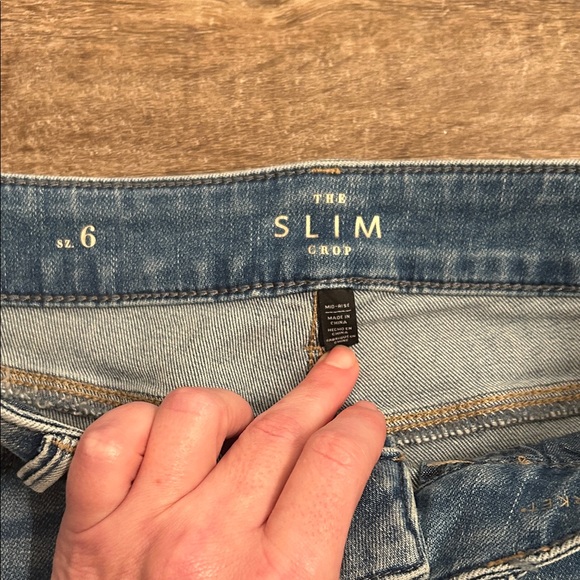 White House Black Market Blue Ankle Jeans - Picture 2 of 8